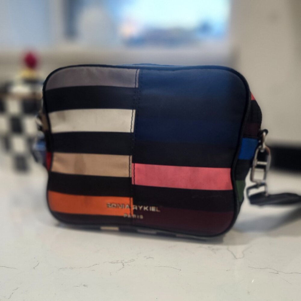 Sonia Rykiel multicolored crossbody bag